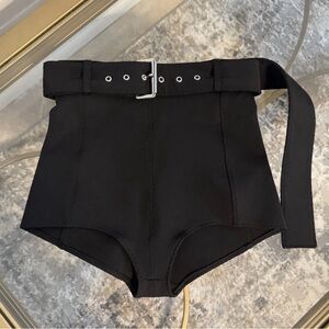 Versace Versus Hot Pants Black Shorts Size 36 US 0 00